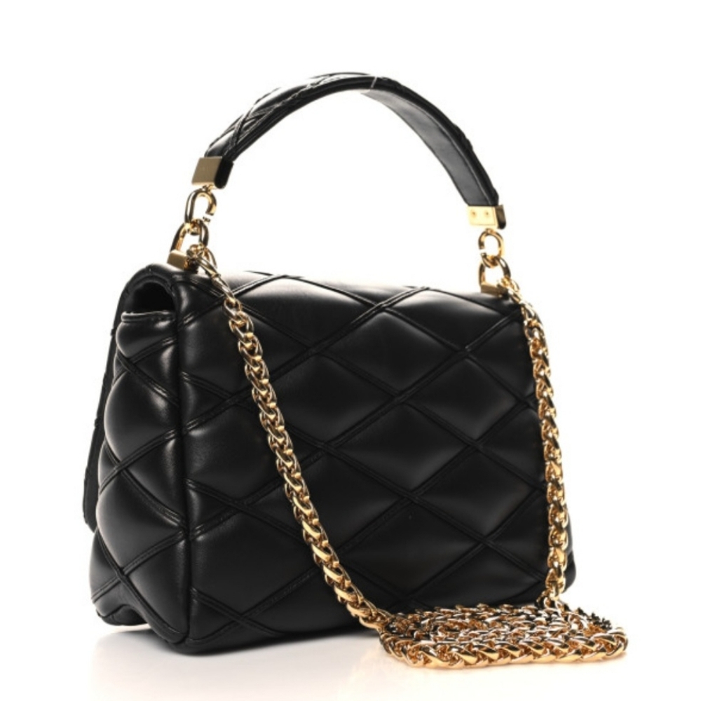 Louis Vuitton GO-14 Lambskin Malletage MM In Black. - Picture 8 of 16